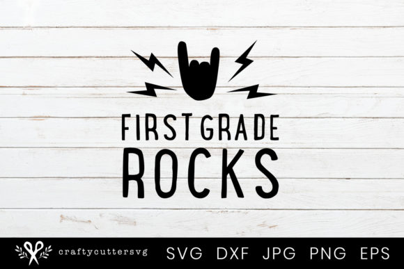 First Grade Rocks: Graphics for Crafts & Branding