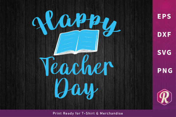 Happy Teacher Day Graphics for Crafts: A Seller's Review