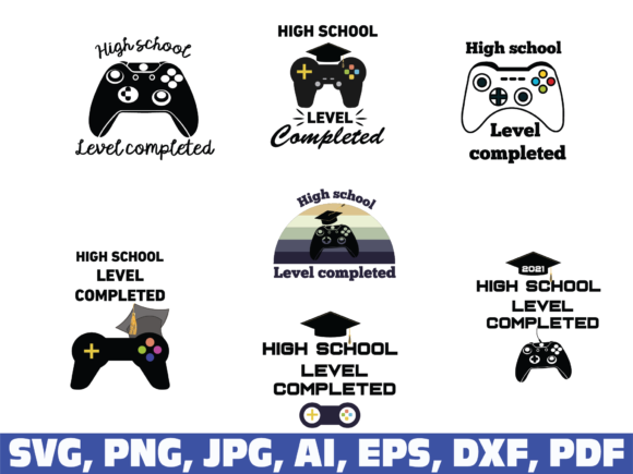 High School Level Completed Set: Graphics for Crafts