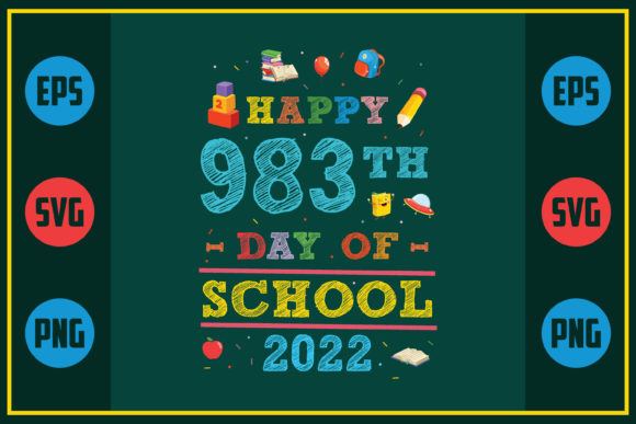 Review: Happy 983th Day School Graphics & Crafts