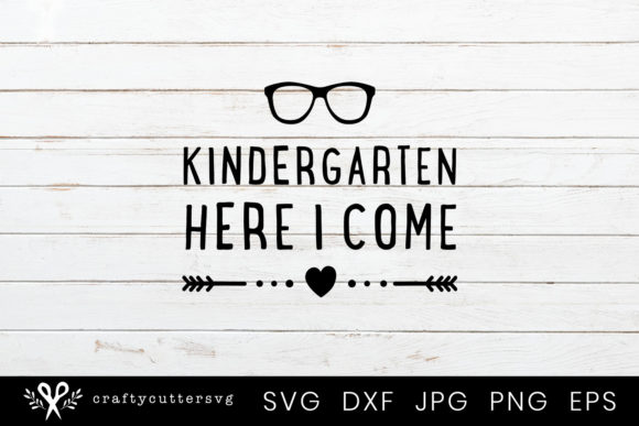 Review: Kindergarten Here I Come Shirt Design