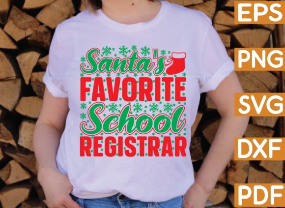 Santa's Favorite School Registrar: Crafts & Graphics Review