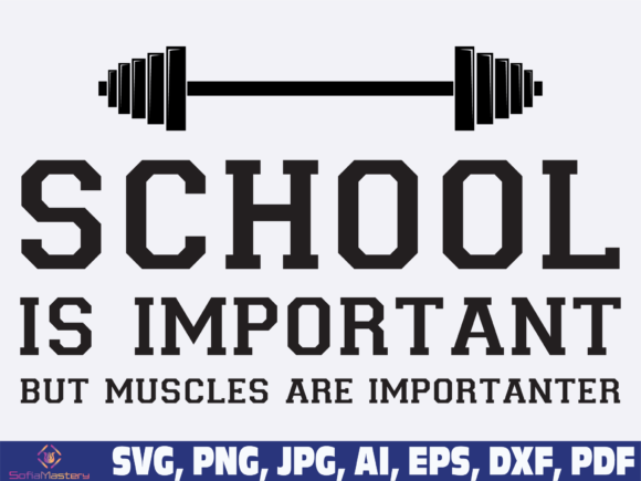 School is Important, but Muscles Are Imp: Graphics for Crafts