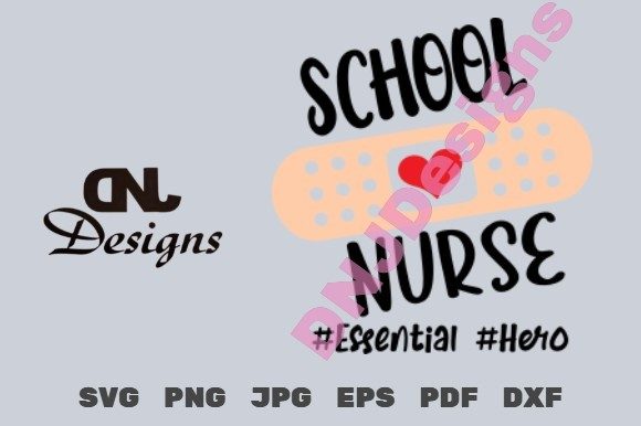 School Nurse Hero Graphics for Crafts