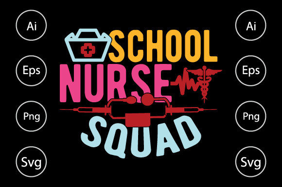 School Nurse Squad Graphics: A Crafty Editorial Asset