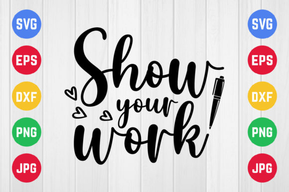 Show Your Work SVG: Graphics for Crafts
