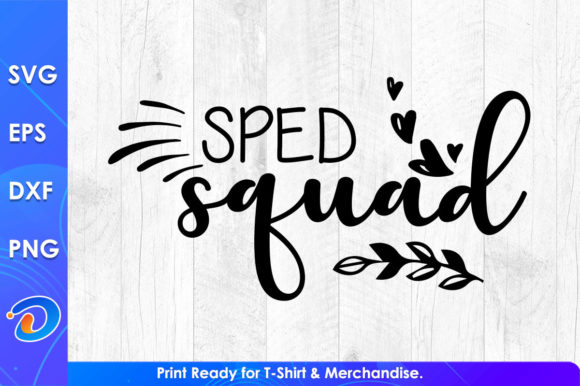 SPED Squad Teacher's Day Graphics for Crafts